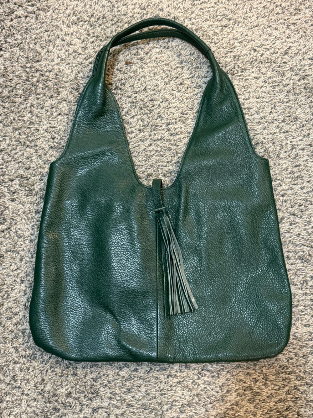 Green Leather Purse